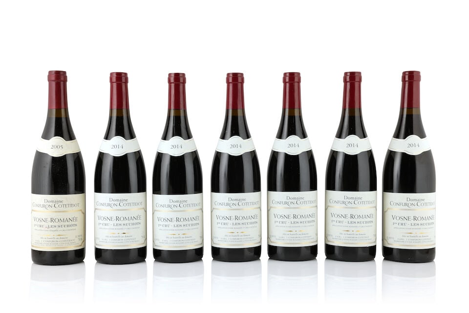 Domaine Confuron-Cotetidot, Vosne-Romanée 1er Cru Les Suchots, 2005 (1 x 750ml) Domaine Co...: Domaine Confuron-Cotetidot, Vosne-Romanée 1er Cru Les Suchots, 2005 (1 x 750ml) Region: Côte de Nuits Label: marked Domaine Confuron-Cotetidot, Vosne-Romanée 1er Cru Les Suchots, 2014 (
