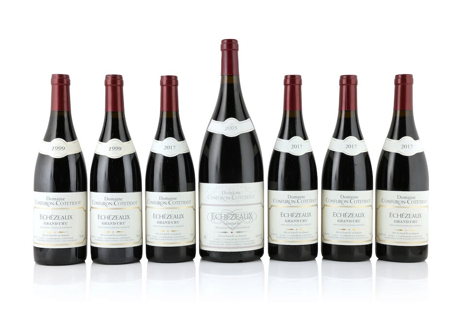 Domaine Confuron-Cotetidot, Echézeaux, 1999 (2 x 750ml) Domaine Confuron-Cotetidot, Ech...: Domaine Confuron-Cotetidot, Echézeaux, 1999 (2 x 750ml) Region: Côte de Nuits Domaine Confuron-Cotetidot, Echézeaux, 2005 (1 x 1500ml) Region: Côte de Nuits Domaine Confuron-Coteti