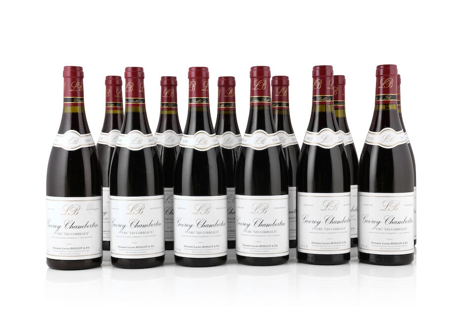 Domaine Lucien Boillot & Fils, Gevrey-Chambertin 1er Cru Les Corbeaux, 2009 (6 x 750ml) Domaine...: Domaine Lucien Boillot & Fils, Gevrey-Chambertin 1er Cru Les Corbeaux, 2009 (6 x 750ml) Region: Côte de Nuits Domaine Lucien Boillot & Fils, Gevrey-Chambertin 1er Cru Les Corbeaux, 2010 (12 x 750