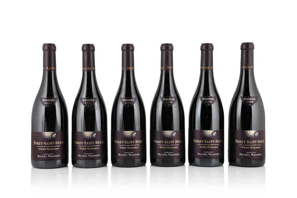 Domaine Michel Magnien, Morey-Saint-Denis Très Girard, 2009 (6 x 750ml): Domaine Michel Magnien, Morey-Saint-Denis Très Girard, 2009 (6 x 750ml) Region: Côte de Nuits This lot is subject to the following lot symbols: Δ Δ VAT at the prevailing rate on Ha