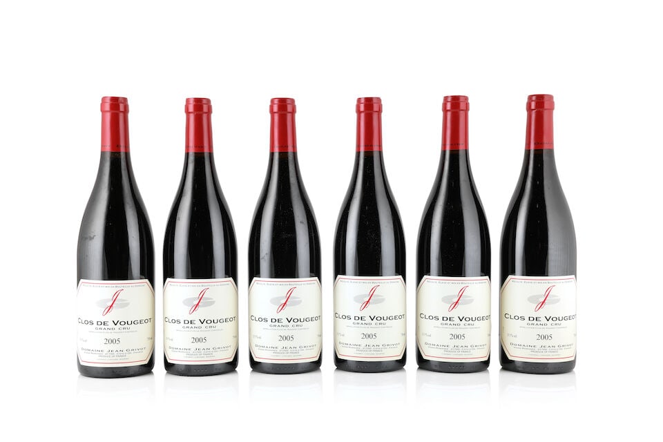 Jean Grivot, Clos de Vougeot, 2005 (6 x 750ml): Jean Grivot, Clos de Vougeot, 2005 (6 x 750ml) Region: Côte de Nuits Packaging: original carton This lot is subject to the following lot symbols: Δ Δ VAT at the prevailing rate on Hamme