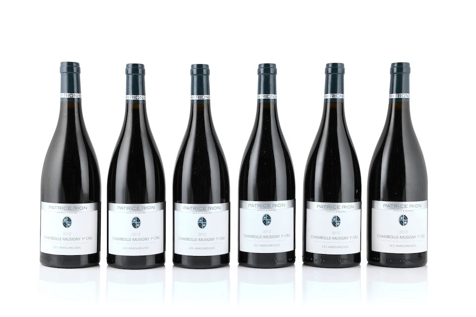 Patrice Rion, Chambolle-Musigny 1er Cru Les Amoureuses, 2012 (6 x 750ml): Patrice Rion, Chambolle-Musigny 1er Cru Les Amoureuses, 2012 (6 x 750ml) Region: Côte de Nuits Packaging: original carton This lot is subject to the following lot symbols: Δ Δ VAT at th