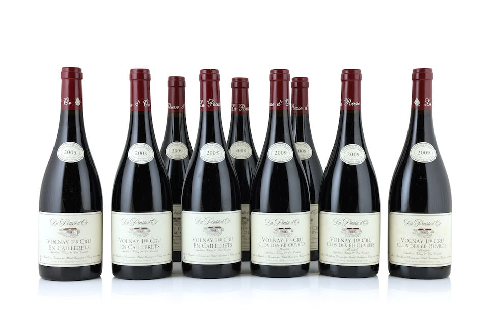 Domaine de la Pousse d'Or, Volnay 1er Cru Les Caillerets, 2005 (3 x 750ml) Domaine de la Pousse...: Domaine de la Pousse d'Or, Volnay 1er Cru Les Caillerets, 2005 (3 x 750ml) Region: Côte de Beaune Domaine de la Pousse d'Or, Volnay 1er Cru Clos des 60 Ouvrées, 2009 (6 x 750ml) Region: C