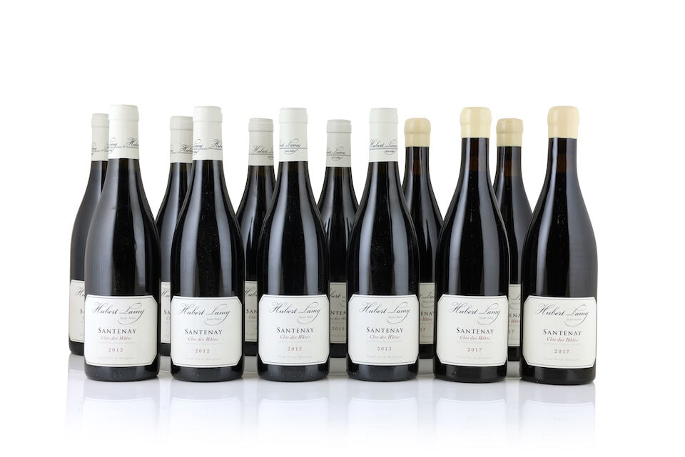 Domaine Hubert Lamy, Santenay Clos des Hâtes Rouge, 2012 (4 x 750ml) Domaine Hubert Lamy, ...: Domaine Hubert Lamy, Santenay Clos des Hâtes Rouge, 2012 (4 x 750ml) Region: Côte de Beaune Label: lightly bin-soiled Domaine Hubert Lamy, Santenay Clos des Hâtes Rouge, 2013 (5 x 750ml