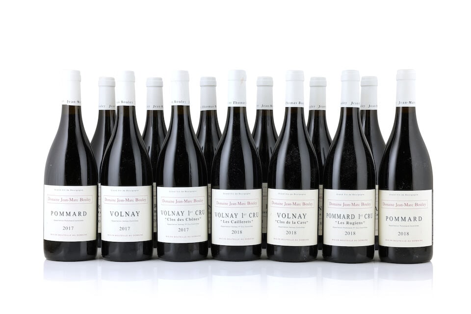 Domaine Jean-Marc Bouley, Pommard, 2017 (3 x 750ml) Domaine Jean-Marc Bouley, Pommard, 2018 (1 ...: Domaine Jean-Marc Bouley, Pommard, 2017 (3 x 750ml) Region: Côte de Beaune Domaine Jean-Marc Bouley, Pommard, 2018 (1 x 750ml) Region: Côte de Beaune Domaine Jean-Marc Bouley, Pommard 1er Cr