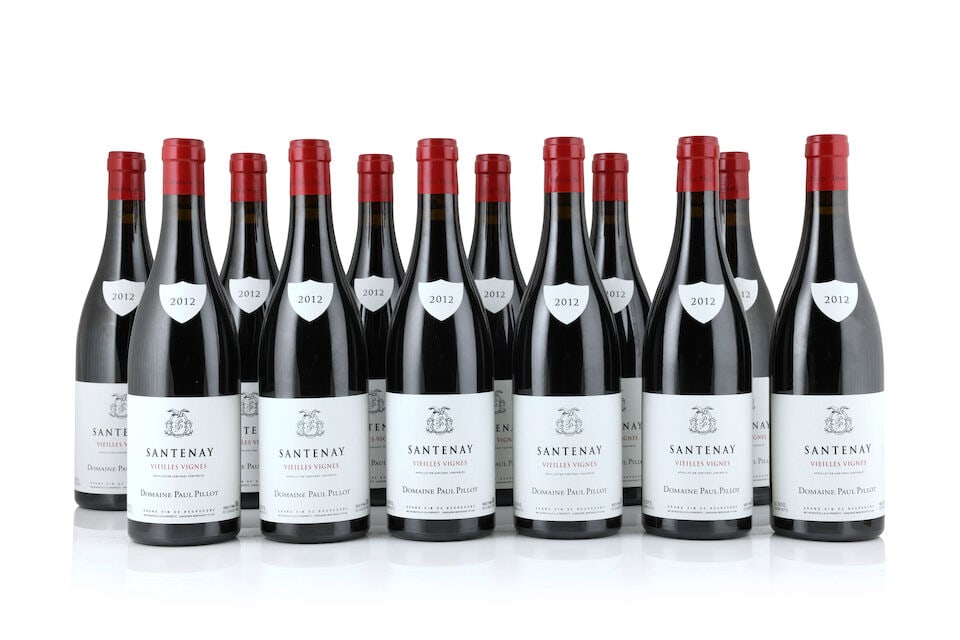Paul Pillot, Santenay Vieilles Vignes, 2012 (18 x 750ml): Paul Pillot, Santenay Vieilles Vignes, 2012 (18 x 750ml) Region: Côte de Beaune This lot is subject to the following lot symbols: Δ Δ VAT at the prevailing rate on Hammer Price and Buye