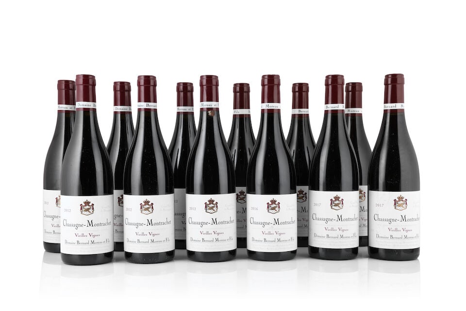 Bernard Moreau et Fils, Chassagne-Montrachet Rouge Vieilles Vignes, 2012 (12 x 750ml) Bernard M...: Bernard Moreau et Fils, Chassagne-Montrachet Rouge Vieilles Vignes, 2012 (12 x 750ml) Region: Côte de Beaune Bernard Moreau et Fils, Chassagne-Montrachet Rouge Vieilles Vignes, 2016 (1 x