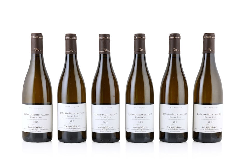 Thomas Morey, Bâtard-Montrachet, 2015 (6 x 750ml): Thomas Morey, Bâtard-Montrachet, 2015 (6 x 750ml) Region: Côte de Beaune This lot is subject to the following lot symbols: Δ Δ VAT at the prevailing rate on Hammer Price and Buyer'