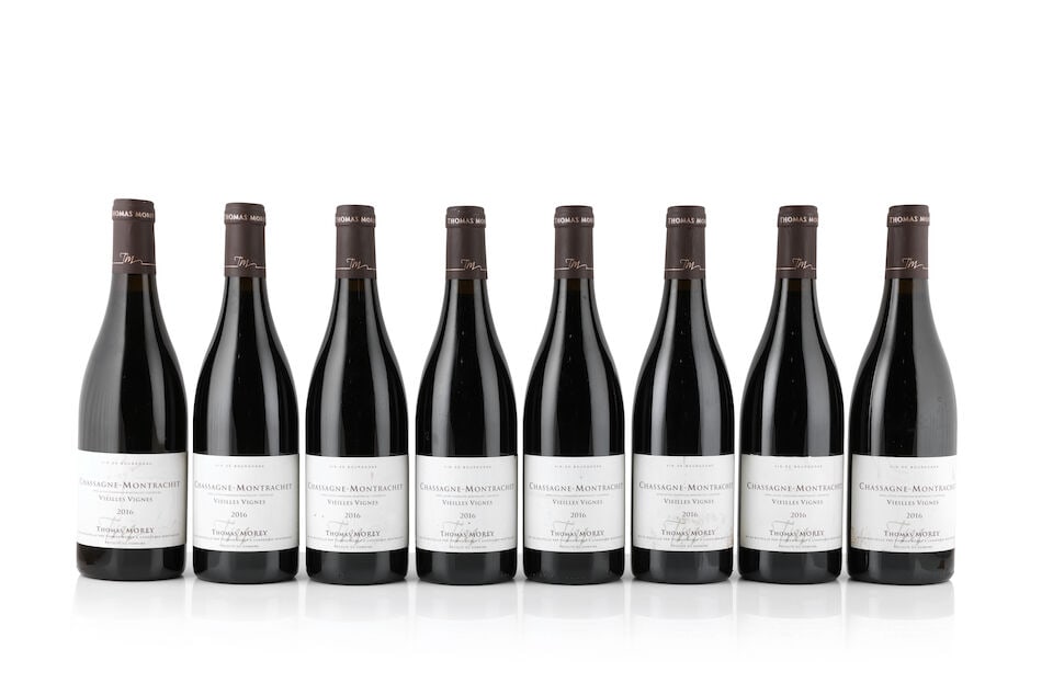 Thomas Morey, Chassagne-Montrachet Rouge Vieille Vignes, 2016 (8 x 750ml): Thomas Morey, Chassagne-Montrachet Rouge Vieille Vignes, 2016 (8 x 750ml) Region: Côte de Beaune Label: lightly bin-soiled - 2 nicked This lot is subject to the following lot symbols: Δ [