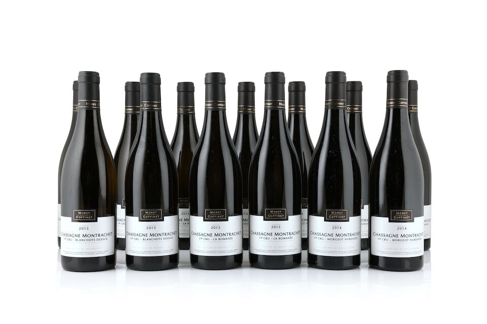 Domaine Morey-Coffinet, Chassagne-Montrachet 1er Cru Blanchot Dessus, 2013 (2 x 750ml) Domaine ...: Domaine Morey-Coffinet, Chassagne-Montrachet 1er Cru Blanchot Dessus, 2013 (2 x 750ml) Region: Côte de Beaune Domaine Morey-Coffinet, Chassagne-Montrachet 1er Cru La Romanée, 2013 (5 x 750ml