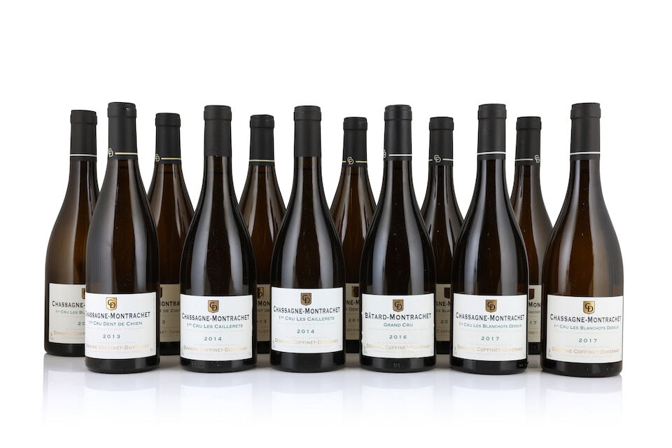 Domaine Coffinet-Duvernay, Bâtard-Montrachet, 2016 (1 x 750ml) Domaine Coffinet-Duvernay, C...: Domaine Coffinet-Duvernay, Bâtard-Montrachet, 2016 (1 x 750ml) Region: Côte de Beaune Label: damp-affected, creased & nicked Domaine Coffinet-Duvernay, Chassagne-Montrachet 1er Cru Dent de C