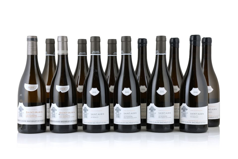 Jean-Claude Bachelet et Fils, Saint-Aubin 1er Cru Les Murgers des Dents de Chien, 2013 (1 x 750m...: Jean-Claude Bachelet et Fils, Saint-Aubin 1er Cru Les Murgers des Dents de Chien, 2013 (1 x 750ml) Region: Côte de Beaune Label: lightly damp-affected Jean-Claude Bachelet et Fils, Saint-Aubin 1e