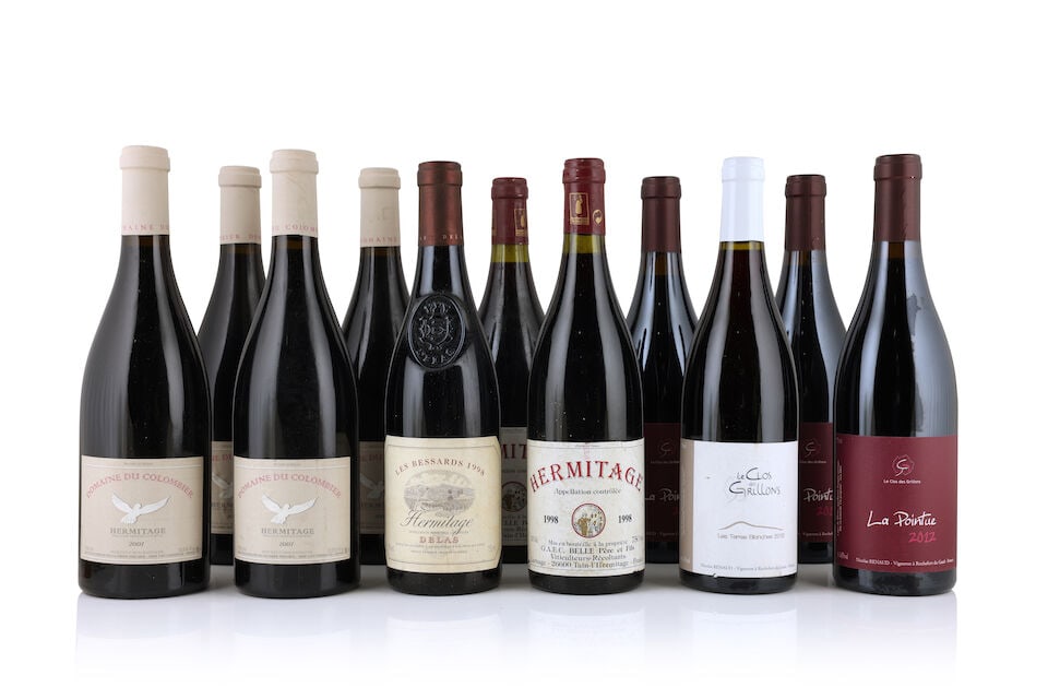 Delas, Hermitage Bessards, 1998 (1 x 750ml) Belle, Hermitage, 1998 (2 x 750ml) Domaine du Colo... (1 of 1)