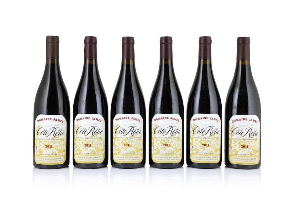Corrine & Jean-Paul Jamet, Côte-Rotie, 2011 (6 x 750ml): Corrine & Jean-Paul Jamet, Côte-Rotie, 2011 (6 x 750ml) Region: Rhône Valley This lot is subject to the following lot symbols: Δ Δ VAT at the prevailing rate on Hammer Price an