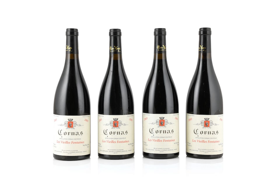 Alain Voge, Cornas Les Vieilles Fontaines, 2005 (4 x 750ml) (1 of 1)