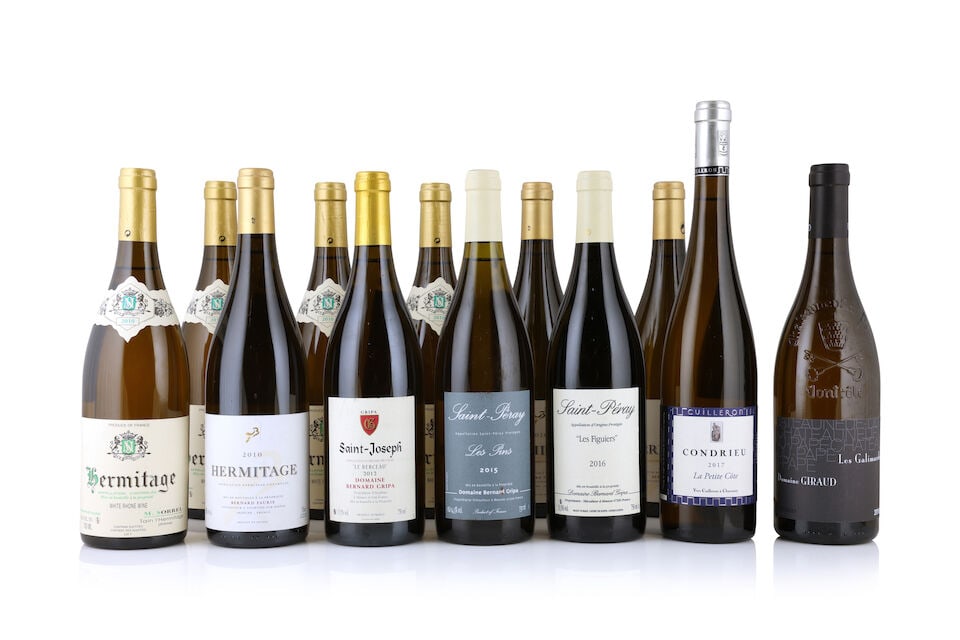 M. Sorrel, Hermitage Blanc, 2010 (4 x 750ml) Bernard Faurie, Hermitage Blanc, 2010 (3 x 750ml) ...: M. Sorrel, Hermitage Blanc, 2010 (4 x 750ml) Region: Rhône Valley Bernard Faurie, Hermitage Blanc, 2010 (3 x 750ml) Region: Rhône Valley Domaine Bernard Gripa, Saint-Joseph Blanc Le Berceau,