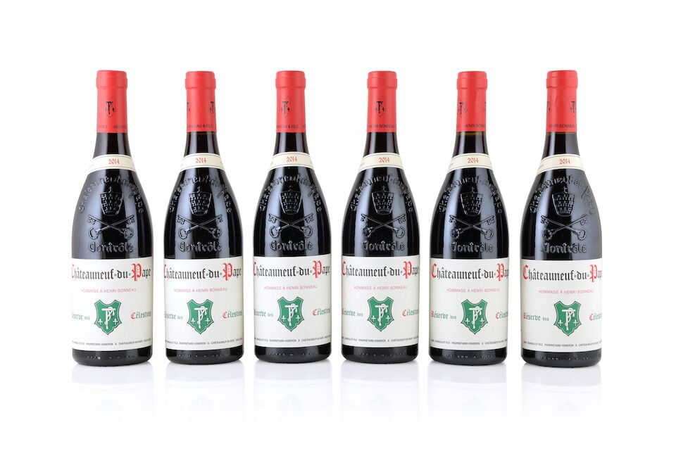 Henri Bonneau, Châteauneuf-du-Pape Hommage À Henri Bonneau Réserve des Céles...: Henri Bonneau, Châteauneuf-du-Pape Hommage À Henri Bonneau Réserve des Célestins, 2014 (6 x 750ml) Region: Rhône Valley This lot is subject to the following lot symbols: Δ