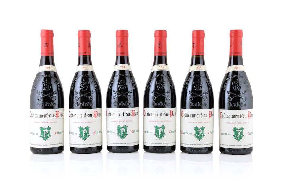 Henri Bonneau, Châteauneuf-du-Pape Hommage À Henri Bonneau Réserve des Céles...: Henri Bonneau, Châteauneuf-du-Pape Hommage À Henri Bonneau Réserve des Célestins, 2014 (6 x 750ml) Region: Rhône Valley This lot is subject to the following lot symbols: Δ