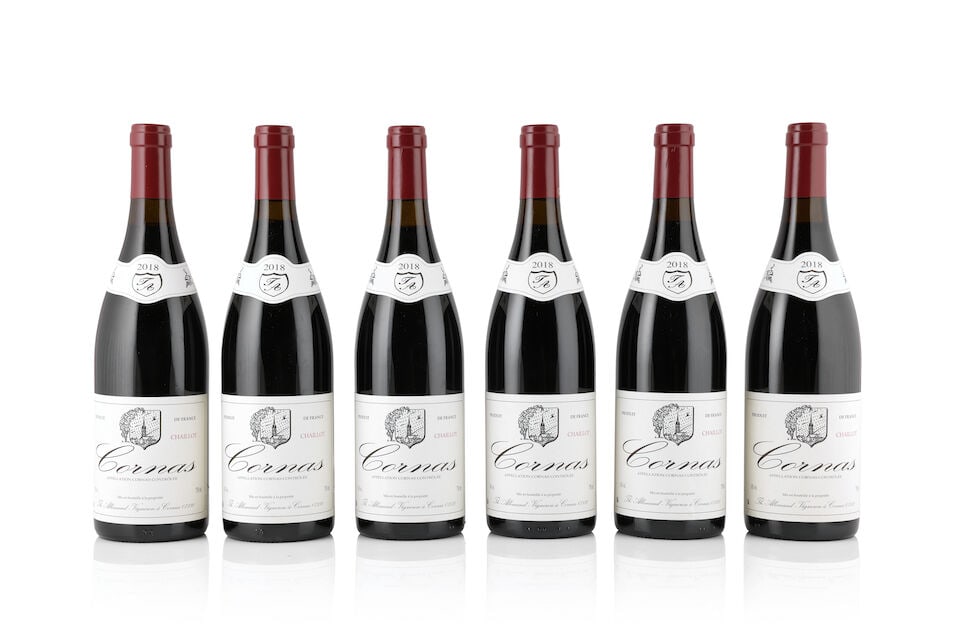 Thierry Allemand, Cornas Chaillot, 2018 (6 x 750ml): Thierry Allemand, Cornas Chaillot, 2018 (6 x 750ml) Region: Rhône Valley This lot is subject to the following lot symbols: Δ Δ VAT at the prevailing rate on Hammer Price and Buyer's Pre