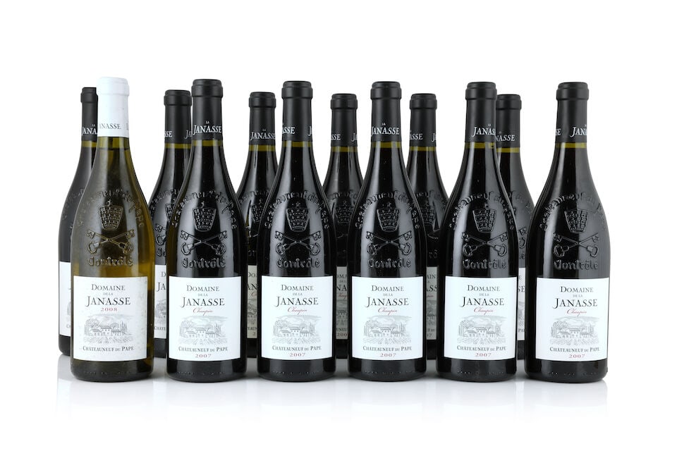 Domaine de la Janasse, Châteauneuf-du-Pape Chaupin, 2007 (20 x 750ml) Domaine de la Janass...: Domaine de la Janasse, Châteauneuf-du-Pape Chaupin, 2007 (20 x 750ml) Region: Rhône Valley Domaine de la Janasse, Châteauneuf-du-Pape Blanc, 2008 (1 x 750ml) Region: Rhône Valley L