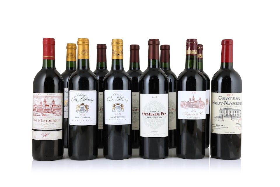 Cos d'Estournel, 1989 (1 x 750ml) Château Cos Labory, 2005 (2 x 750ml) Château Cos L...: Cos d'Estournel, 1989 (1 x 750ml) Region: St. Estèphe Label: bin-soiled & damp-stained Château Cos Labory, 2005 (2 x 750ml) Region: St. Estèphe Château Cos Labory, 2008 (1 x 75