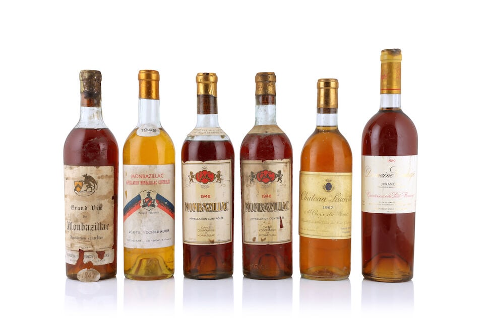 Monbazillac, 1947 (1 x 750ml) Cave Coopérative de Monbazillac, 1948 (2 x 750ml) Louis Esche... (1 of 1)