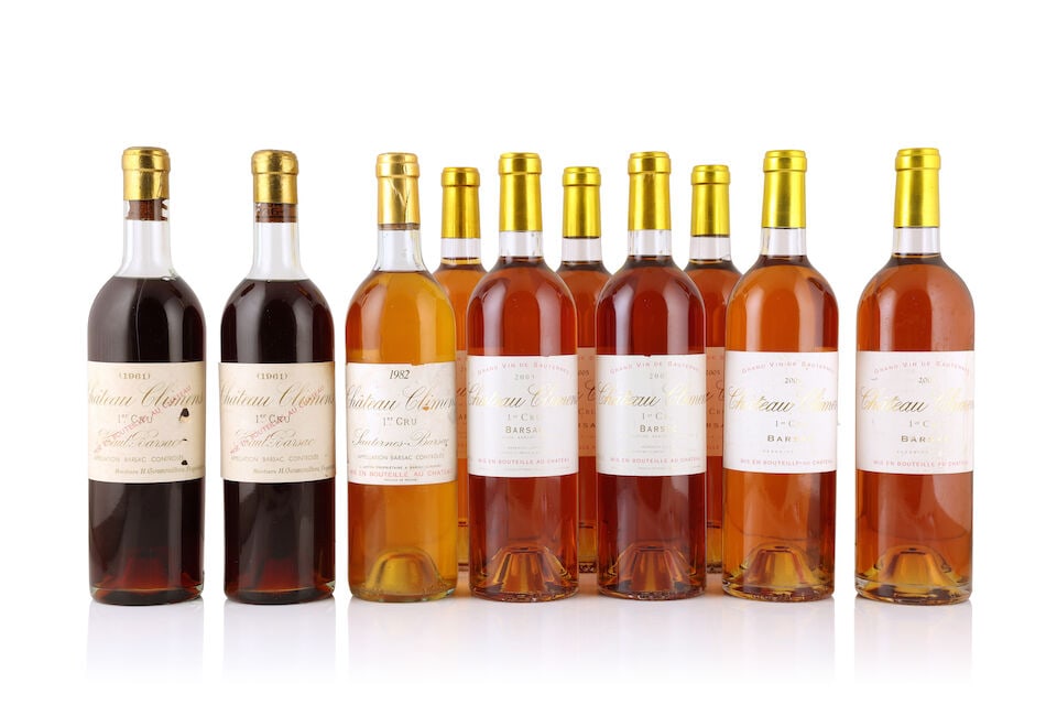 Château Climens, 1961 (2 x 750ml) Château Climens, 1982 (1 x 750ml) Château Cli... (1 of 1)