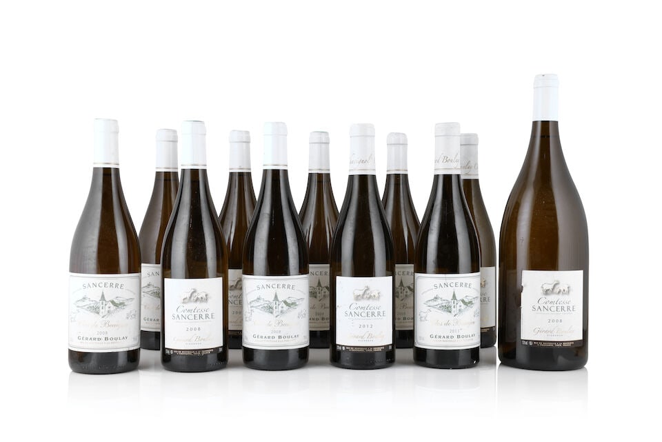 Gérard Boulay, Sancerre Clos de Beaujeu, 2008 (7 x 750ml) Gérard Boulay, Sancerre Clos...: Gérard Boulay, Sancerre Clos de Beaujeu, 2008 (7 x 750ml) Region: Loire Label: lightly bin-soiled & slightly creased Gérard Boulay, Sancerre Clos de Beaujeu, 2011 (1 x 750ml) Region: