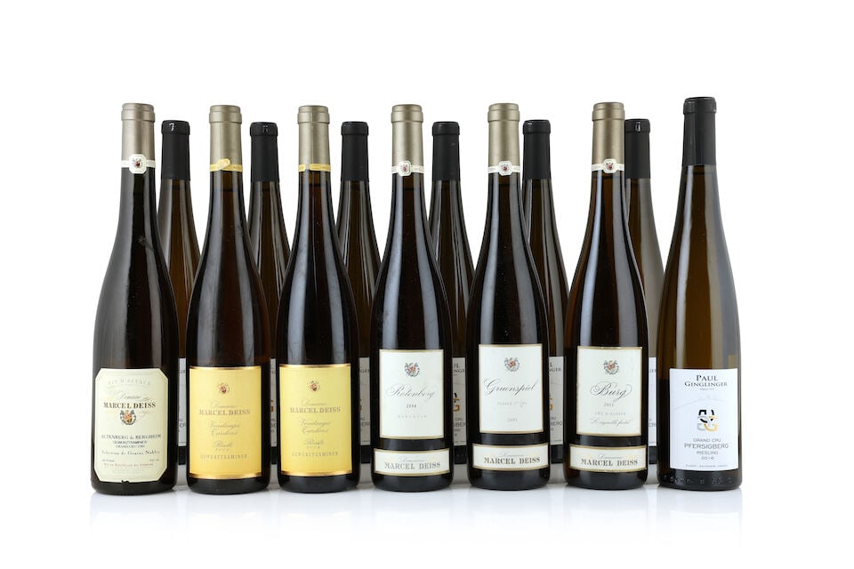 Domaine Marcel Deiss, Gewurztraminer Altenberg de Bergheim SGN, 1989 (1 x 750ml) Domaine Marcel ...: Domaine Marcel Deiss, Gewurztraminer Altenberg de Bergheim SGN, 1989 (1 x 750ml) Region: Alsace Label: lightly bin soiled and nicked Domaine Marcel Deiss, Gewurztraminer VT, 2004 (2 x 750ml) Region: A