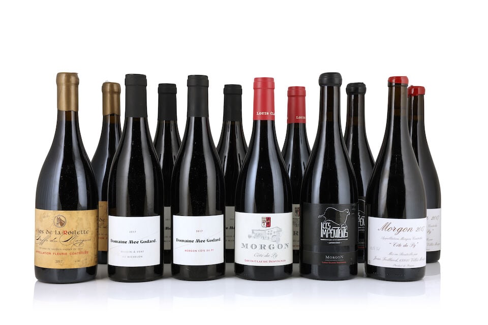 Coudert, Clos de La Roilette Fleurie Griffe du Marquis, 2017 (4 x 750ml) Mee Godard, Moulin-...: Coudert, Clos de La Roilette Fleurie Griffe du Marquis, 2017 (4 x 750ml) Region: Beaujolais Label: damp-stained Mee Godard, Moulin-à-Vent Au Michelon, 2017 (6 x 750ml) Region: Beaujolais Mee Goda