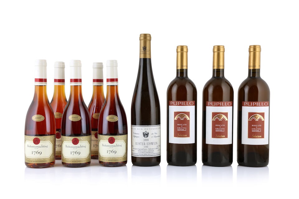 Buitenverwachting, Constancia 1769, 2007 (5 x 500ml) Weingutshof Landauer, Ruster Eiswein, 2008...: Buitenverwachting, Constancia 1769, 2007 (5 x 500ml) Region: South Africa Label: nicked Weingutshof Landauer, Ruster Eiswein, 2008 (1 x 750ml) Region: Austria Label: nicked & lightly bin-soiled Pu