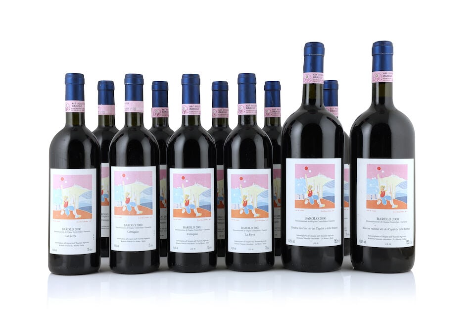 Roberto Voerzio, Barolo Cerequio, 2000 (2 x 750ml) Roberto Voerzio, Barolo Cerequio, 2001 (5 x ...: Roberto Voerzio, Barolo Cerequio, 2000 (2 x 750ml) Region: Piedmont Label: lightly bin-soiled - 1 nicked Roberto Voerzio, Barolo Cerequio, 2001 (5 x 750ml) Region: Piedmont Label: lightly bin-soiled R