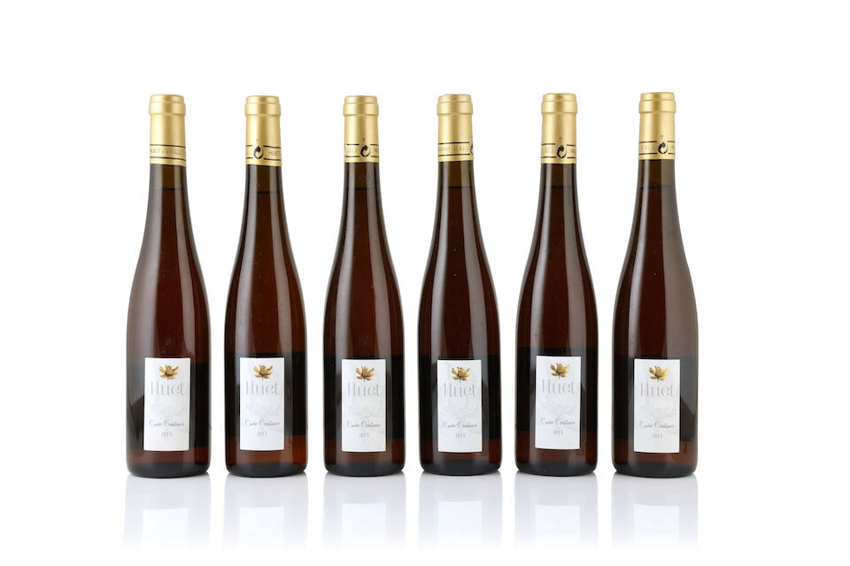 Huet, Vouvray Cuvee Constance, 2015 (6 x 500ml): Huet, Vouvray Cuvee Constance, 2015 (6 x 500ml) Region: Loire This lot is subject to the following lot symbols: Δ Δ VAT at the prevailing rate on Hammer Price and Buyer's Premium. Items may