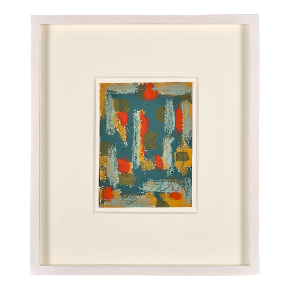 BETTY PARSONS (1900-1982) Untitled 7 x 5 1/4 in (7.8 x 13.3 cm) (Painted circa late 1950s) - 2