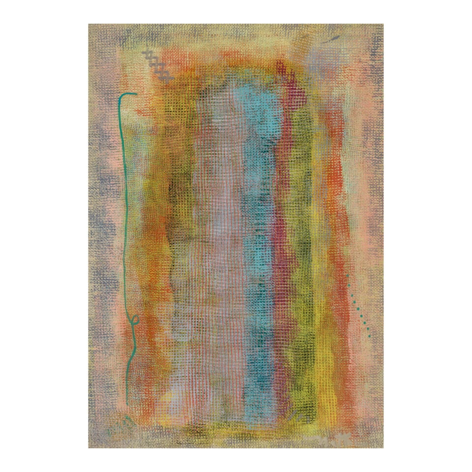 ROBERT NATKIN (1930-2010) Untitled 41 7/8 x 29 1/4 in (106.4 x 74.3 cm) (Executed circa 1980) (1 of 2)