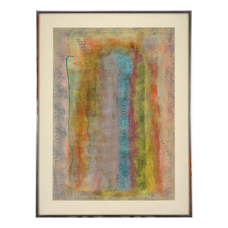 ROBERT NATKIN (1930-2010) Untitled 41 7/8 x 29 1/4 in (106.4 x 74.3 cm) (Executed circa 1980) - 2