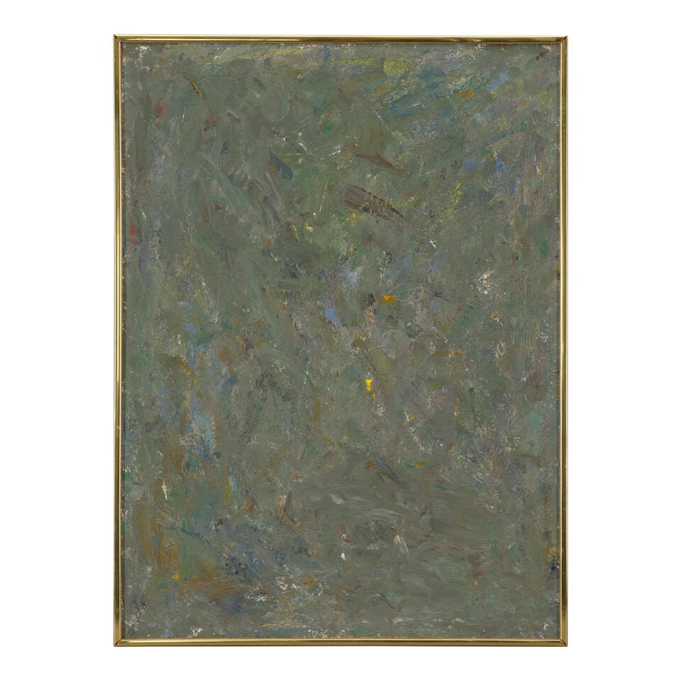 MILTON RESNICK (1917-2004) Untitled 30 5/8 x 22 3/4 in (77.7 x 57.8 cm) (Painted in 1975) - 2