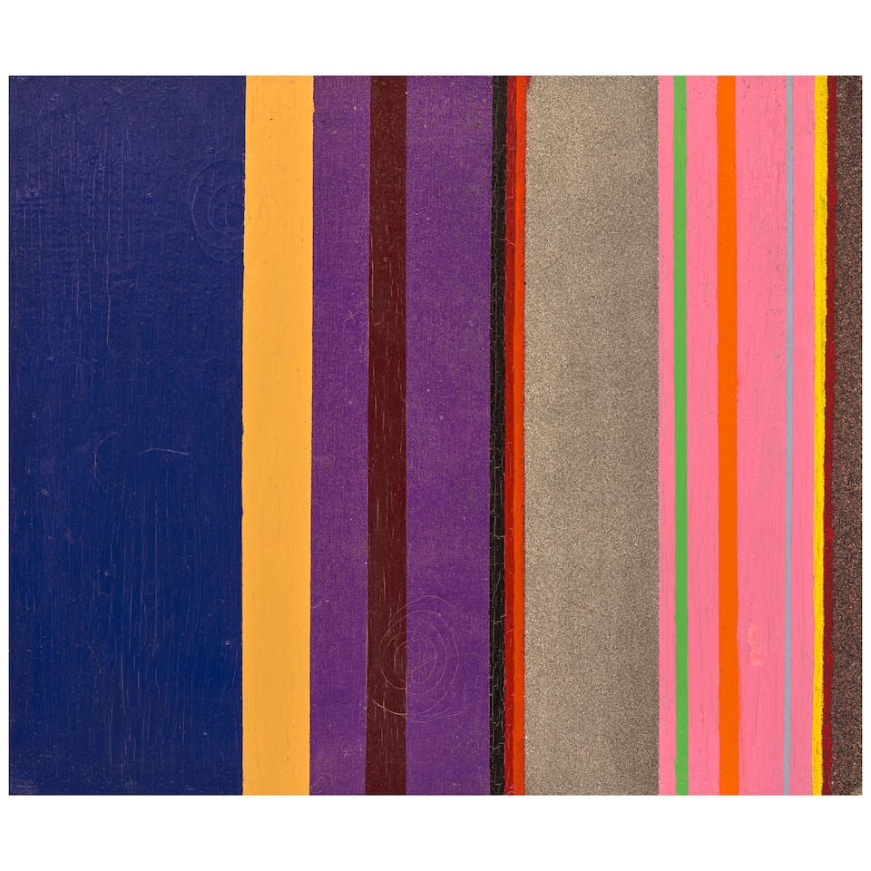 JOHN FERREN (1905-1970) Band Band 12 3/4 x 14 in (32.4 x 35.6 cm) (Painted in 1966) (1 of 3)