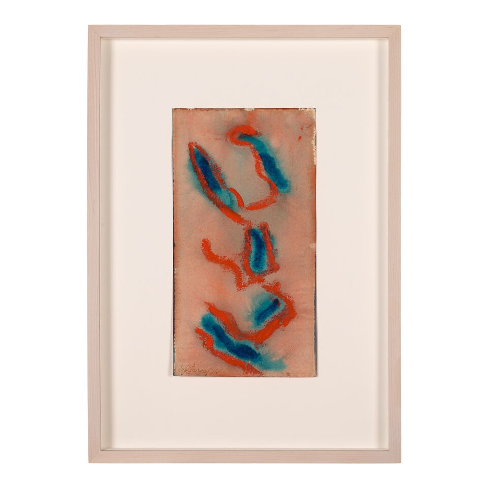 BETTY PARSONS (1900-1982) Untitled 10 3/4 x 5 3/4 in (23.3 x 14.6 cm) (Executed in 1978) - 2