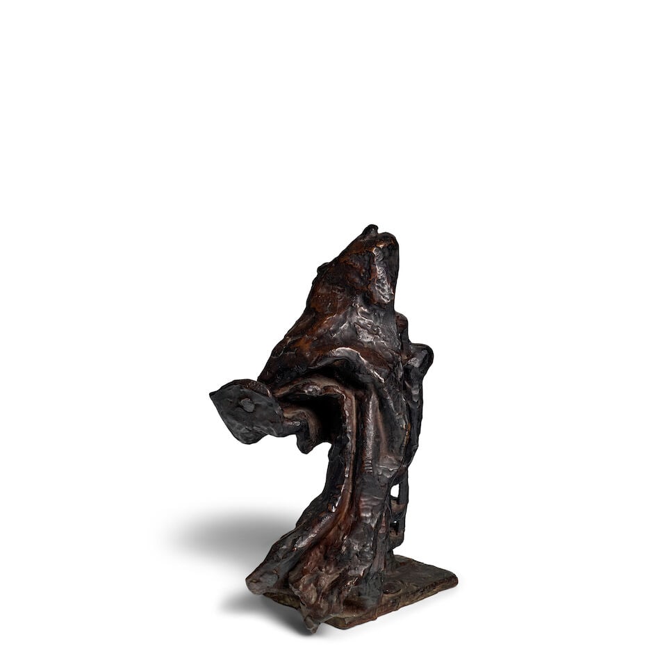 JACQUES LIPCHITZ (1891-1973) The Tower and its Shadow 11 1/4 x 5 3/16 x 7 in (28.6 x 13.2 x 17.8... - 2