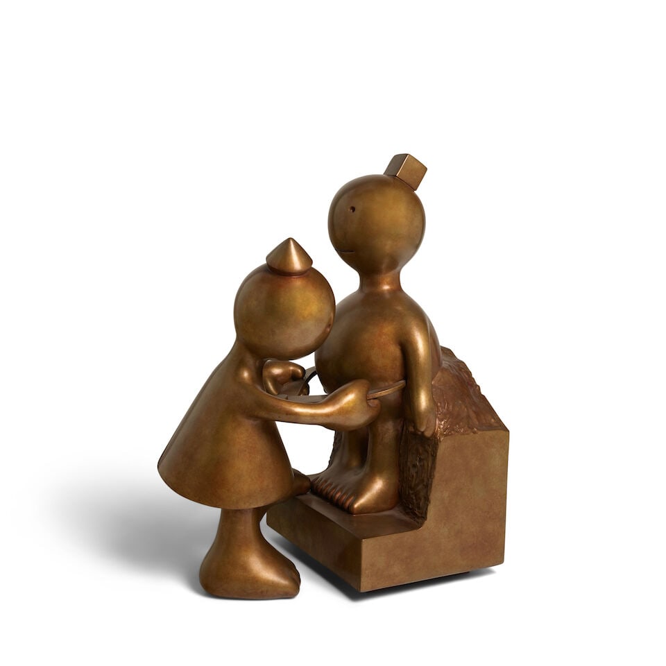 TOM OTTERNESS (B. 1952) Cone Measuring Sphere 33 x 26 x 16 3/4 in (83.8 x 66 x 42.5 cm) (Execut... - 3