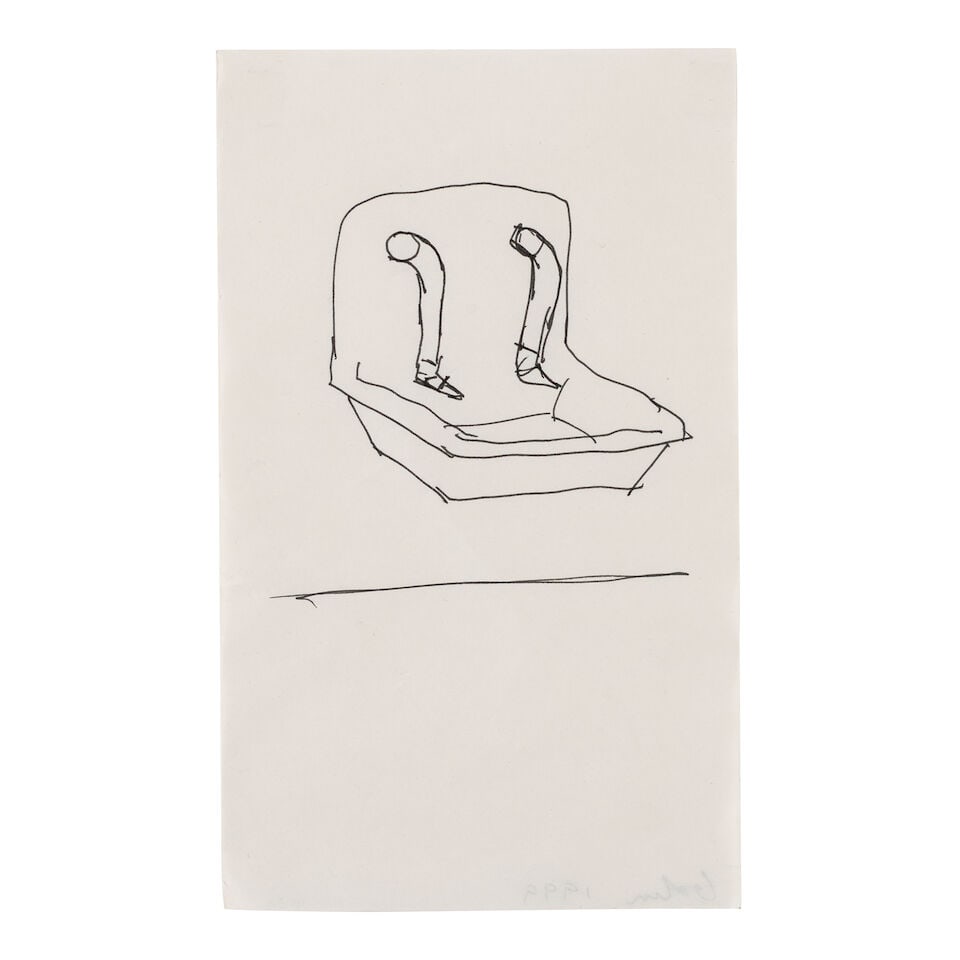 ROBERT GOBER (B. 1954) Untitled (Study for DIA) & Untitled I: 8 x 6 in (20.2 x 12.5 cm)II: 8 x 5... - 3