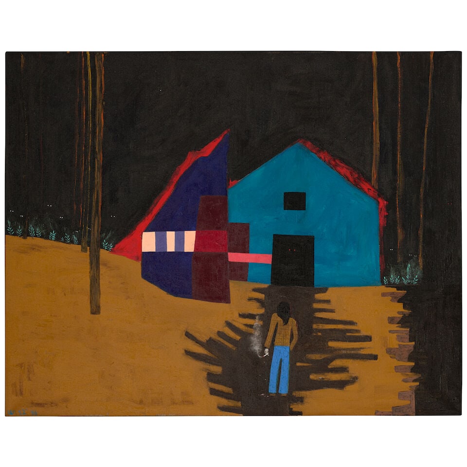 CLARE ROJAS (B. 1976) Eventually I'll Go In 24 x 30 in (60 x 76.1 cm) (Painted in 2022): CLARE ROJAS (B. 1976) Eventually I'll Go In signed with the artist's initials and dated 'CER 22' 46' (lower left) oil on linen 24 x 30 in (60 x 76.1 cm) Painted in 2022 Footnotes: Provenance Andrew Kr