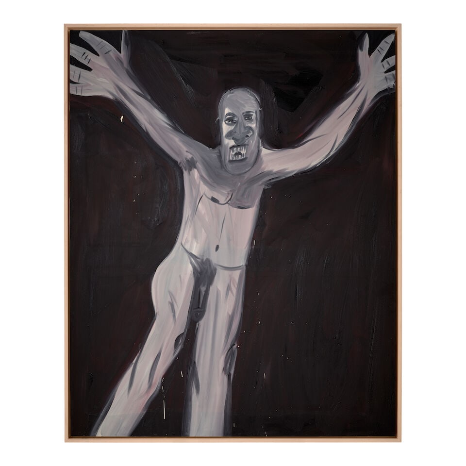 MARCUS JAHMAL (B. 1990) Scarecrow 60 x 48 in (152.4 x 121.9 cm) (Painted in 2021) - 2