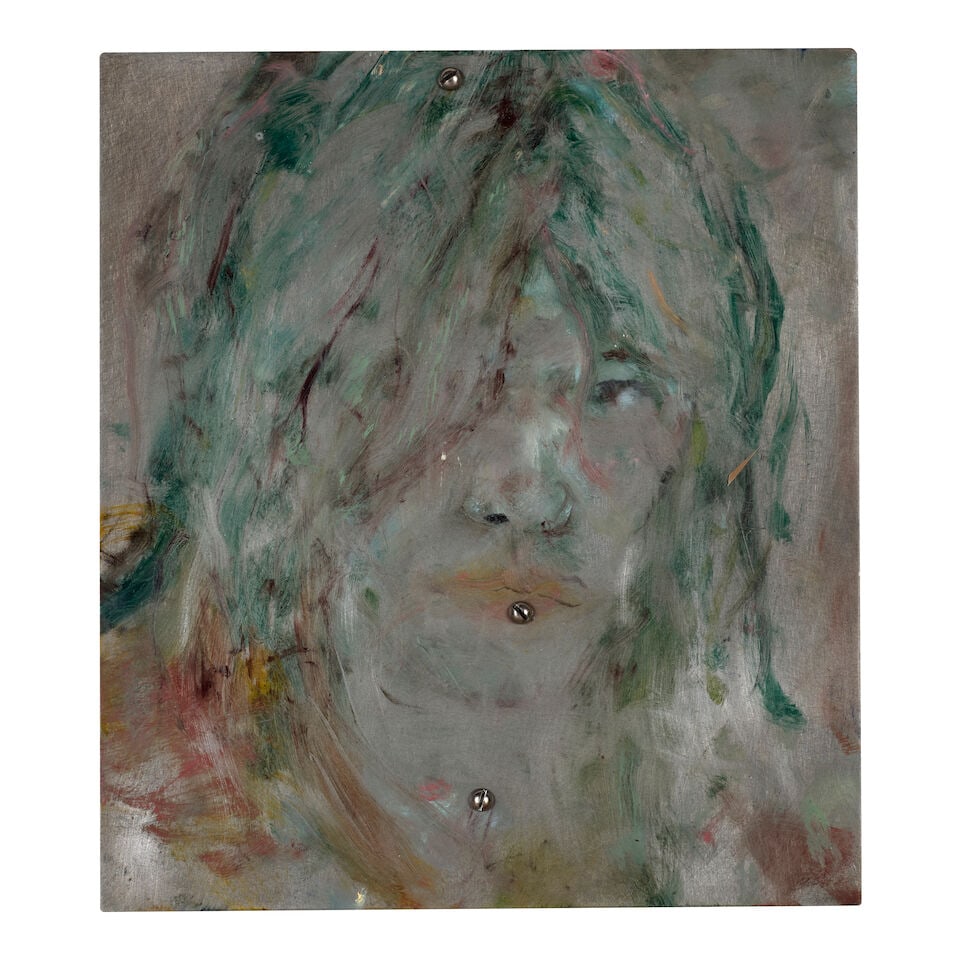 WILLA WASSERMAN (B. 1990) Sylvia 11 1/4 x 9 3/4 in (28.5 x 24.7 cm) (Painted in 2023) - 2