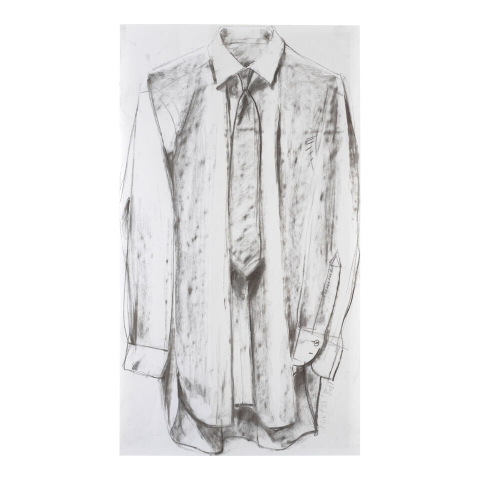 ALEX FOXTON (B. 1980) Hilditch and Key 25 3/4 x 14 1/4 in (65.4 x 36.2 cm) (Executed in 2021) (1 of 2)