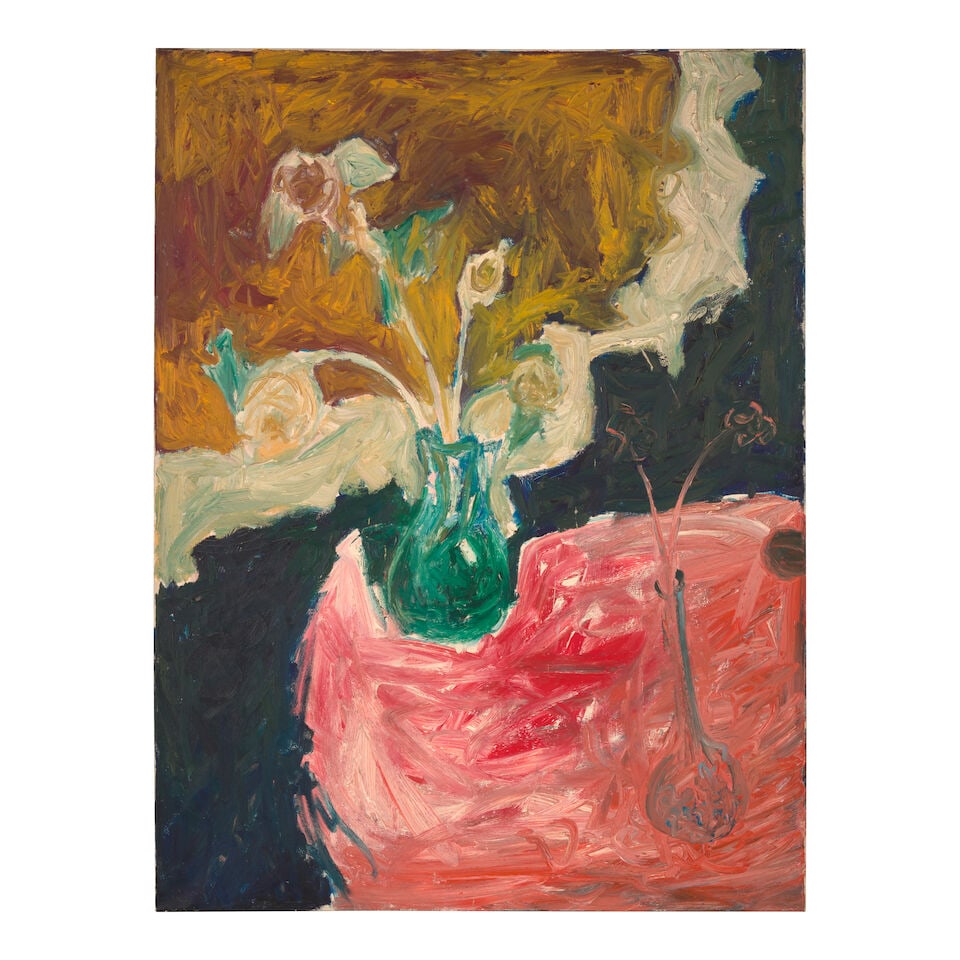 LUCAS SAMARAS (1936-2024) Untitled 48 7/16 x 36 1/4 in (123 x 92 cm) (Painted circa 1955) (1 of 2)