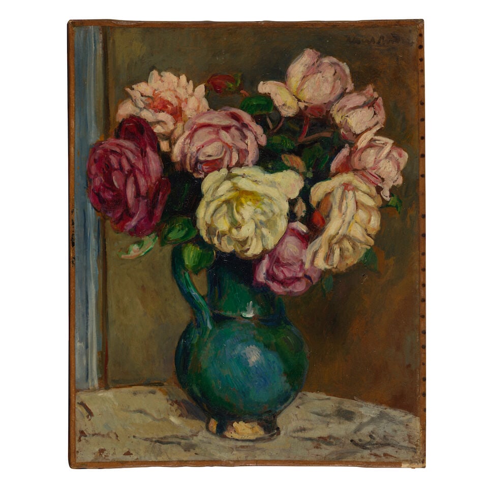 ALBERT ANDRÉ (1869-1954) Roses 16 5/16 x 13 in (41.5 x 33 cm) (Painted in 1912) - 2