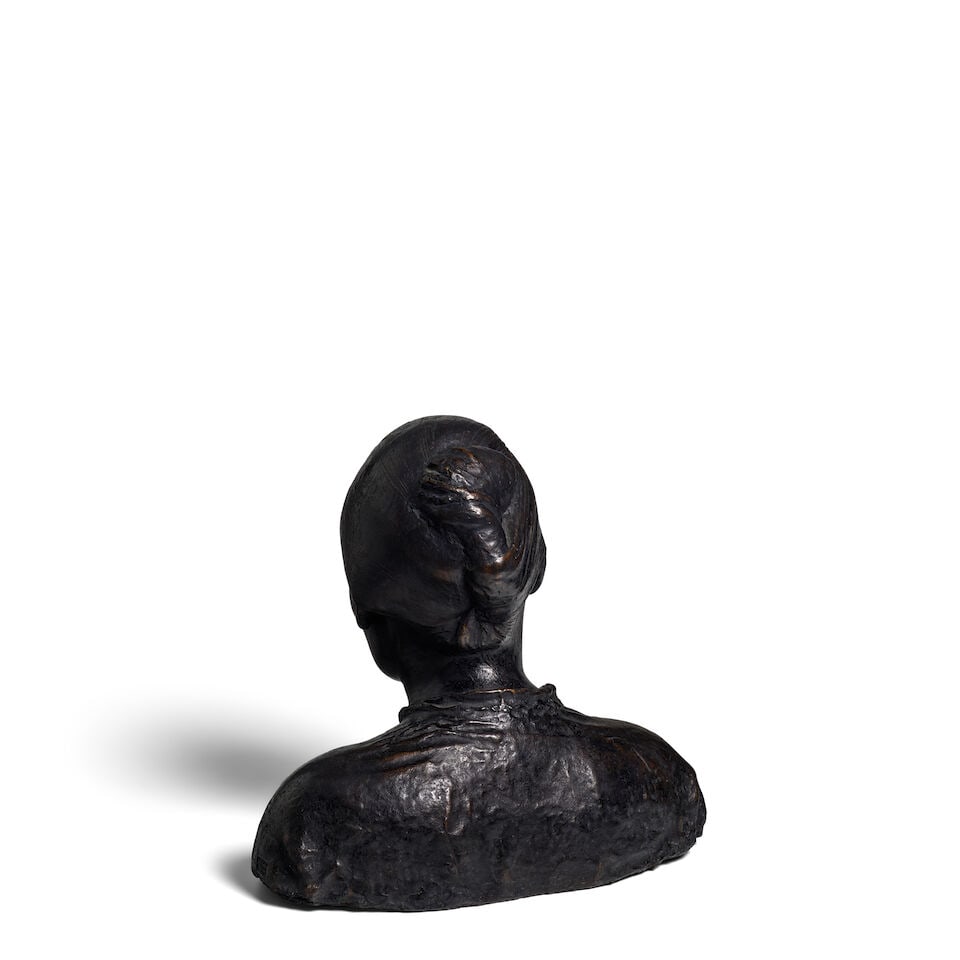 ANTONIO LÓPEZ GARCÍA (B. 1936) Mari 14 1/2 x 15 x 9 in (36.8 x 38 x 22.9 cm) (Executed... - 2