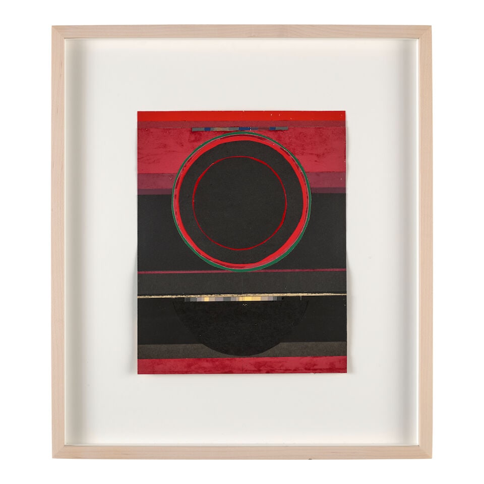 SEWELL SILLMAN (1924-1992) The Sixth Orb (Zurich) 10 1/2 x 8 1/4 in (26.7 x 21 cm) (Executed in ... - 2